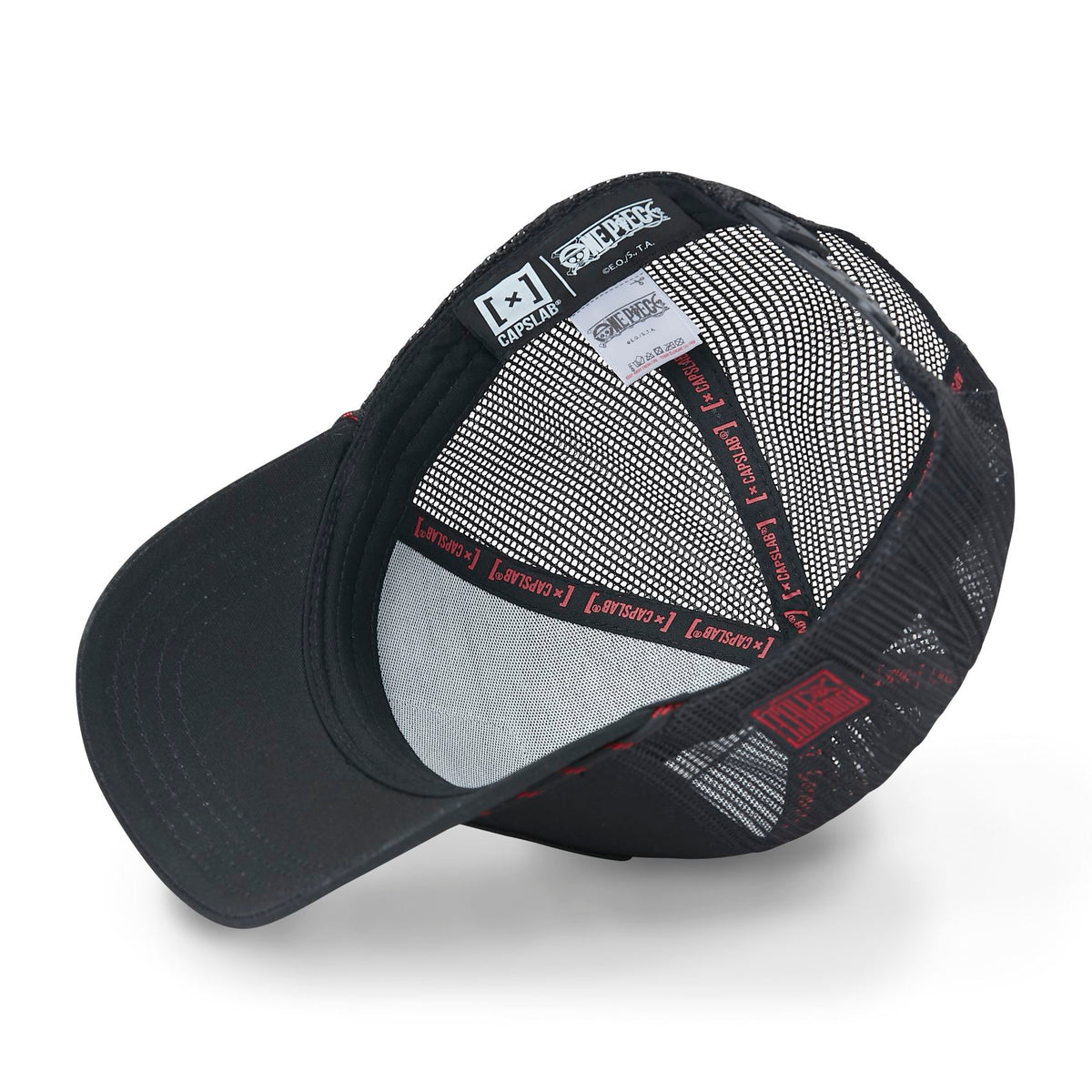 Casquette STRAW HAT CREW trucker noire – CL/OP4