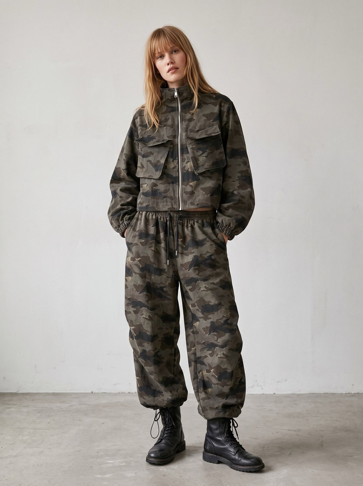 Veste Soléna camouflage — JM22928