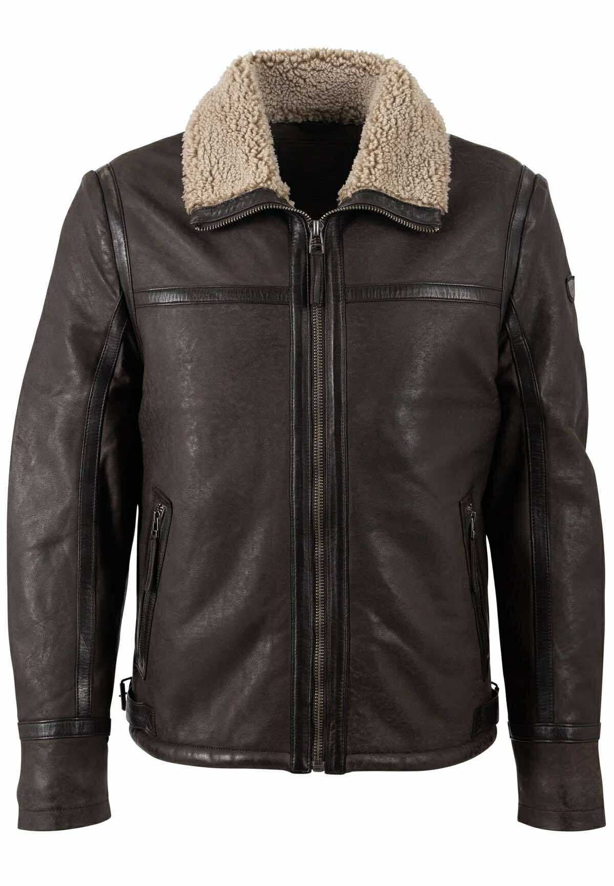 Veste en cuir BOMBARDIER MAURITIUS