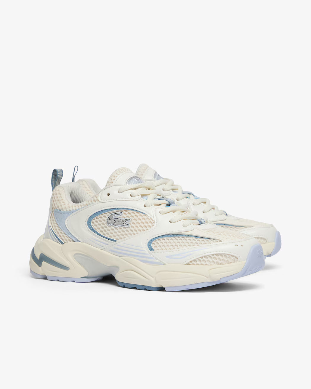 Sneakers Lacoste Storm 96 2K – Blanc cassé & bleu clair