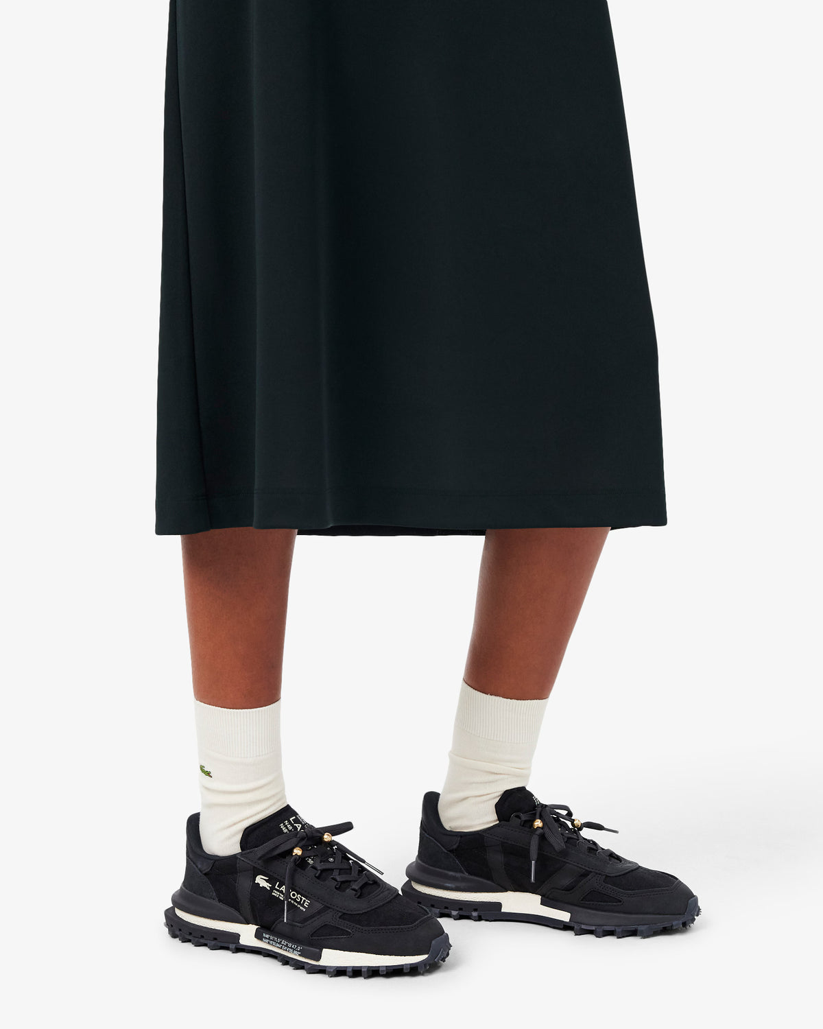 Sneakers Lacoste Elite Active – Noir & blanc cassé
