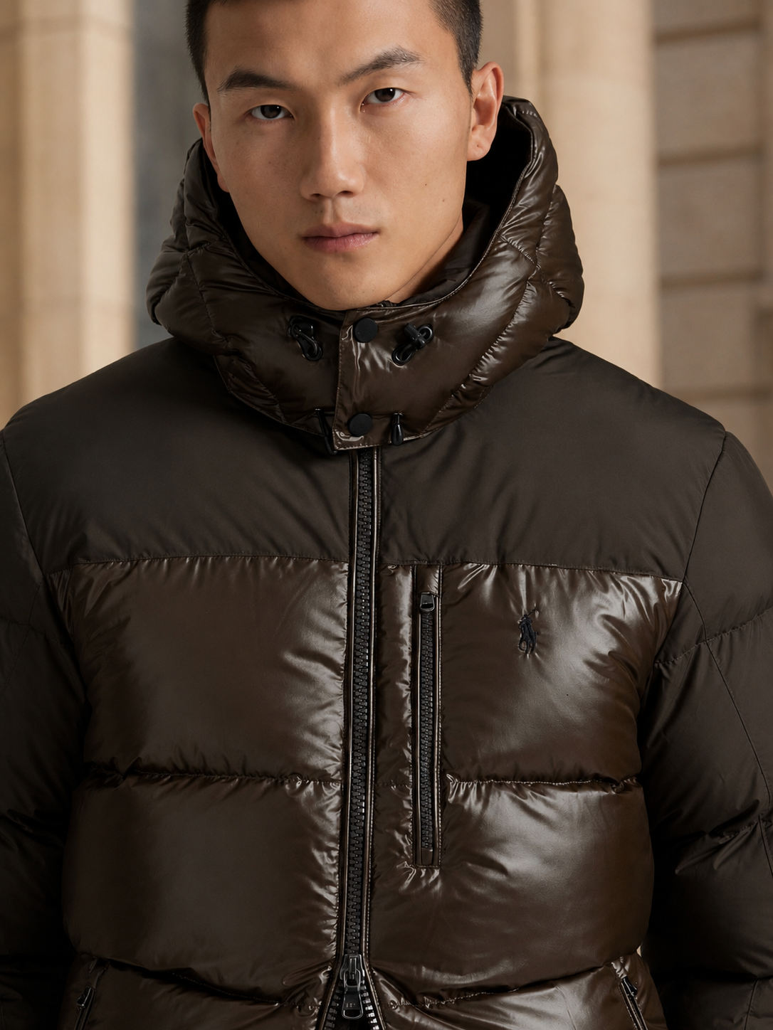 Doudoune homme MARLY – Ralph Lauren – Marron