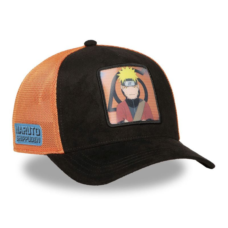 Casquette NARUTO patch lenticulaire noire et orange – CL/NS5