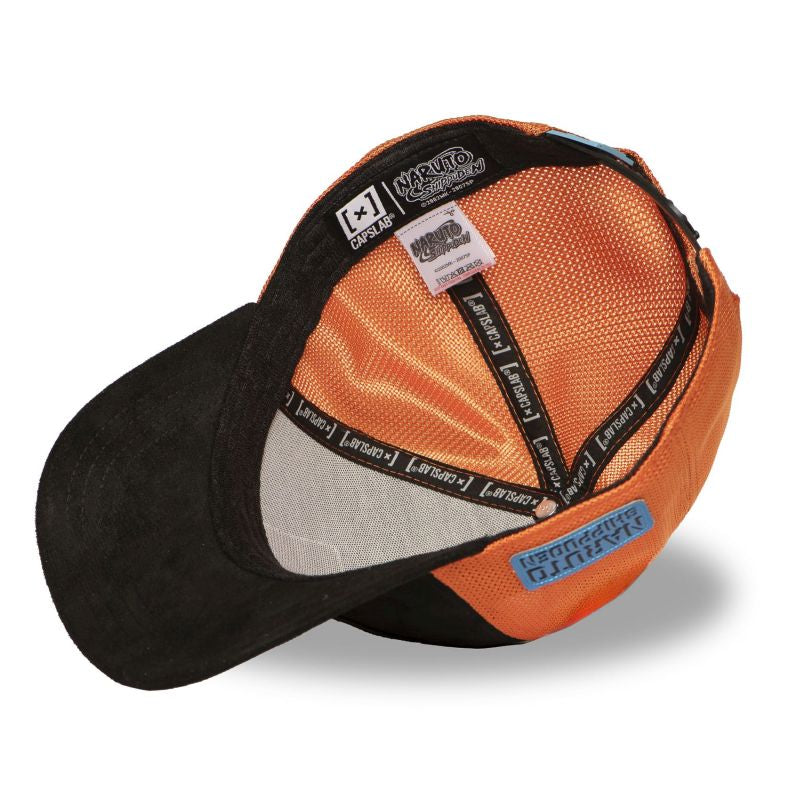 Casquette NARUTO patch lenticulaire noire et orange – CL/NS5