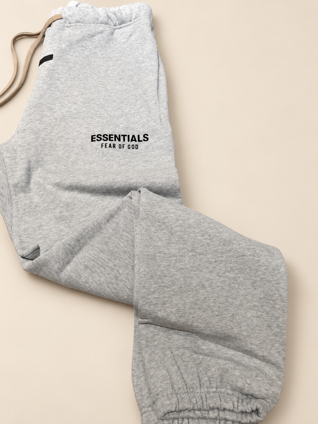 Jogging Nolhan en molleton gris chiné – 130HO242028F