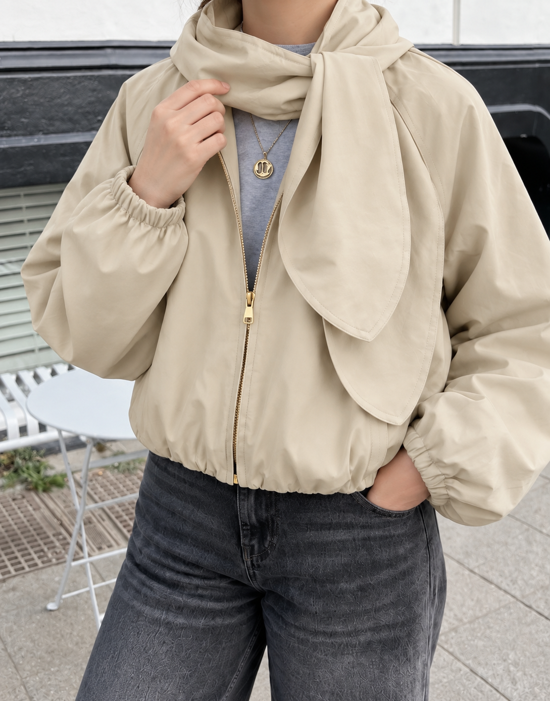 Blouson Écharpe Alba