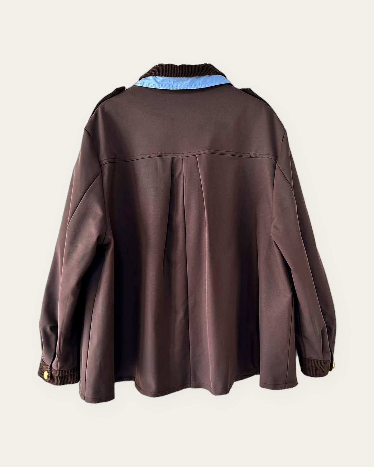 Veste AURÉLINE col bleu et bijoux – WH22879
