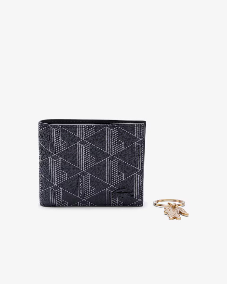 portefeuille et porte clef GEO LACOSTE