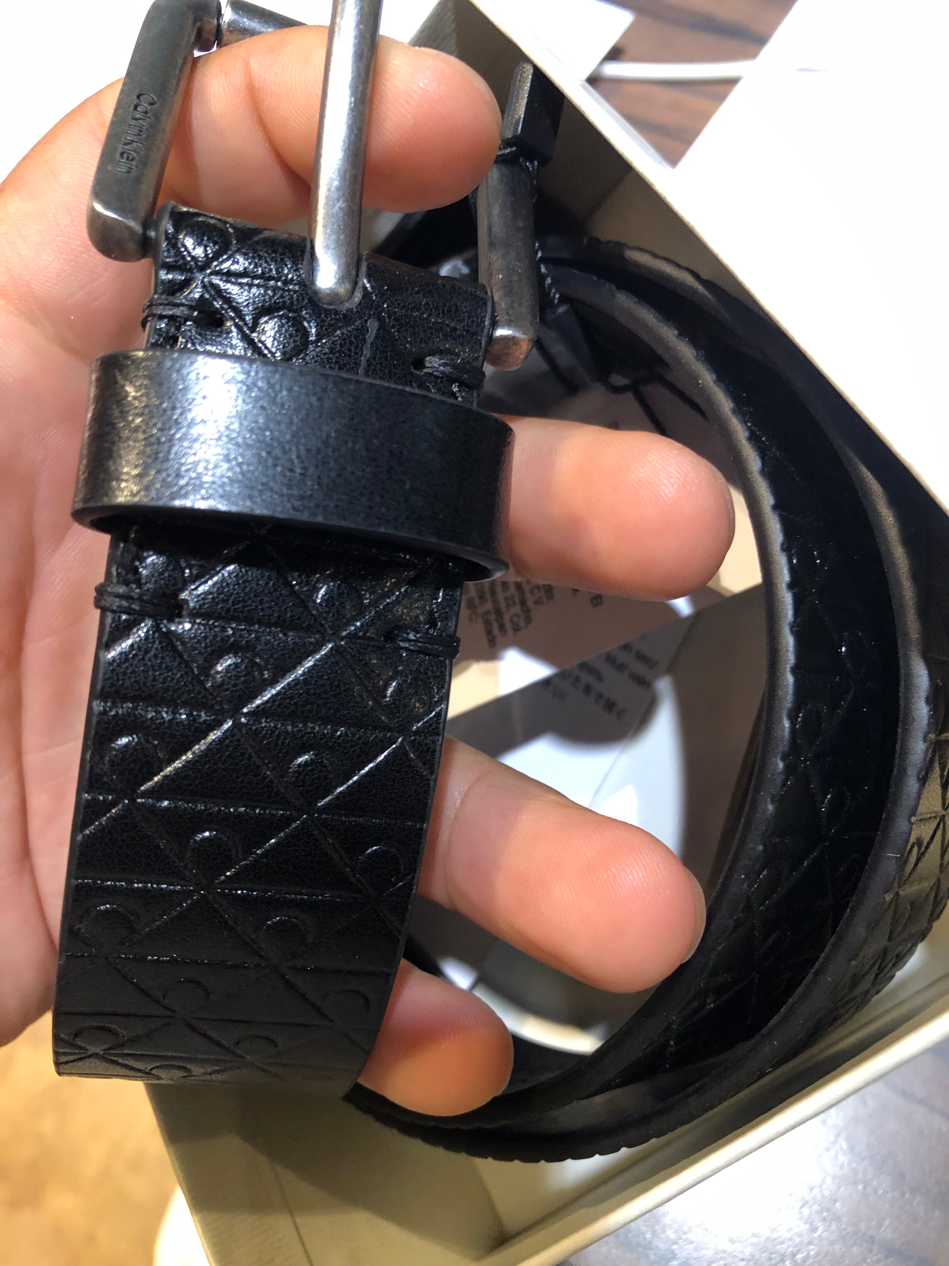 Ceinture MONOGRAM Calvin Klein – Noir