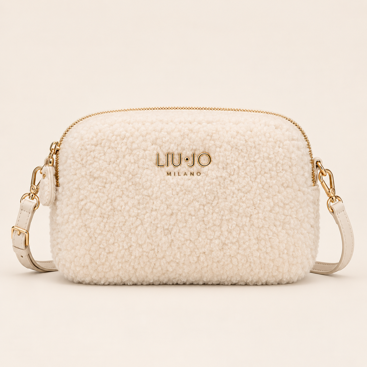 Sac Ridhi camera case crème Liu Jo – vue de face