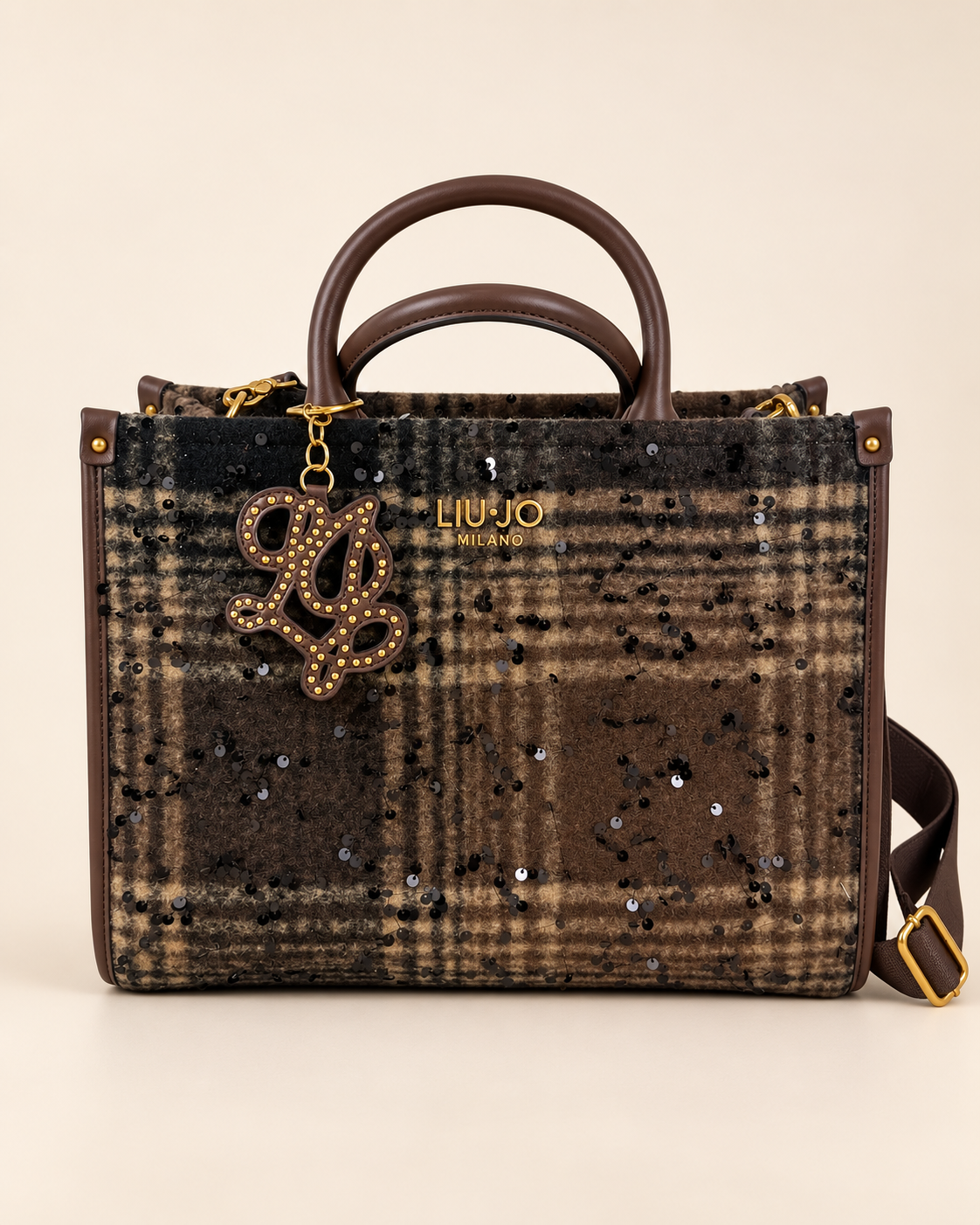 Sac Ridhi medium à sequins Liu Jo – vue de face