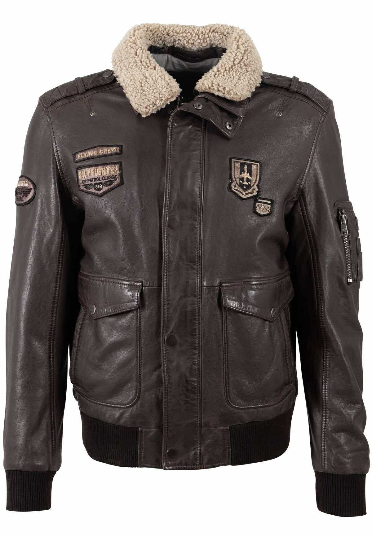 Veste en cuir PILOT Mauritius