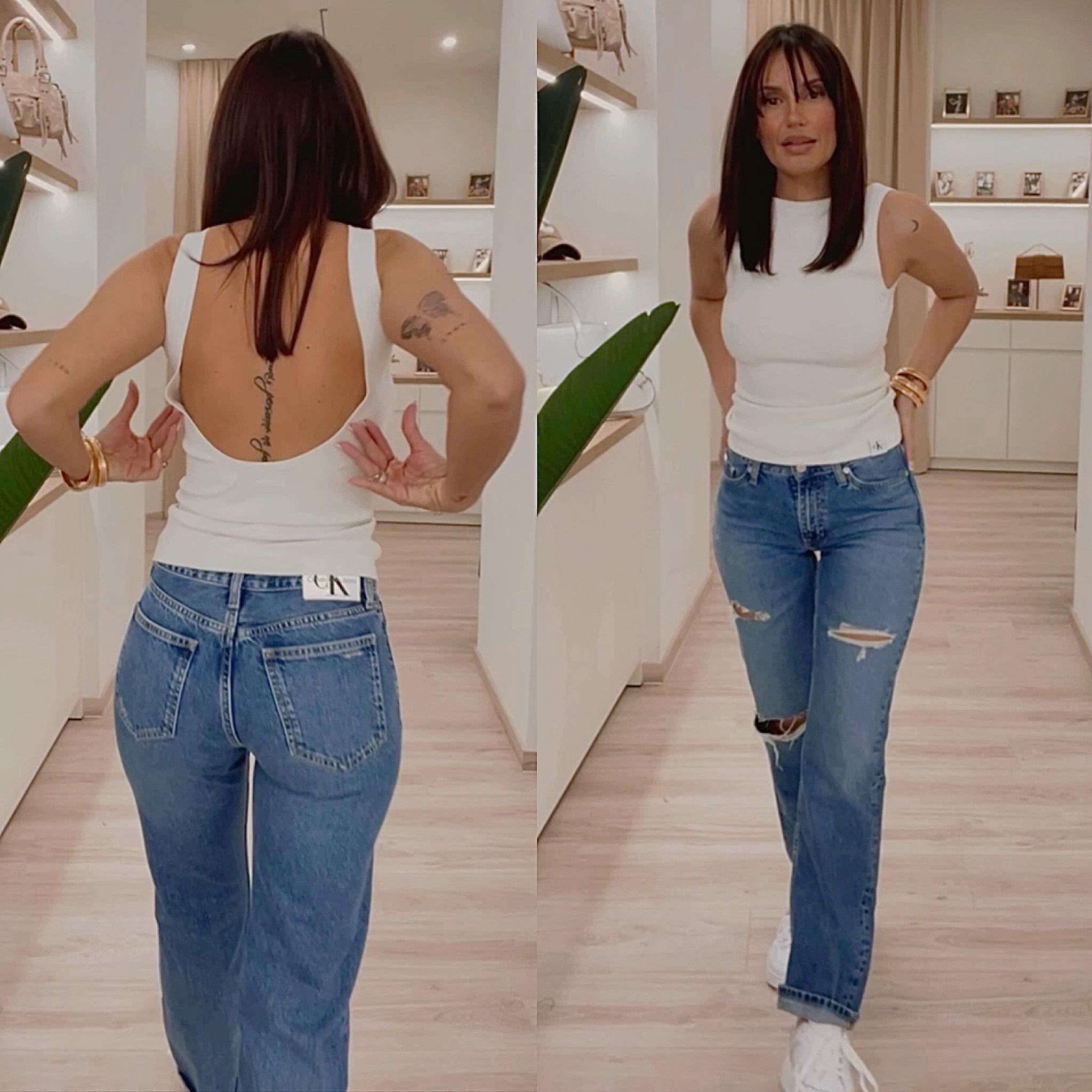 Top TSANKA Calvin Klein