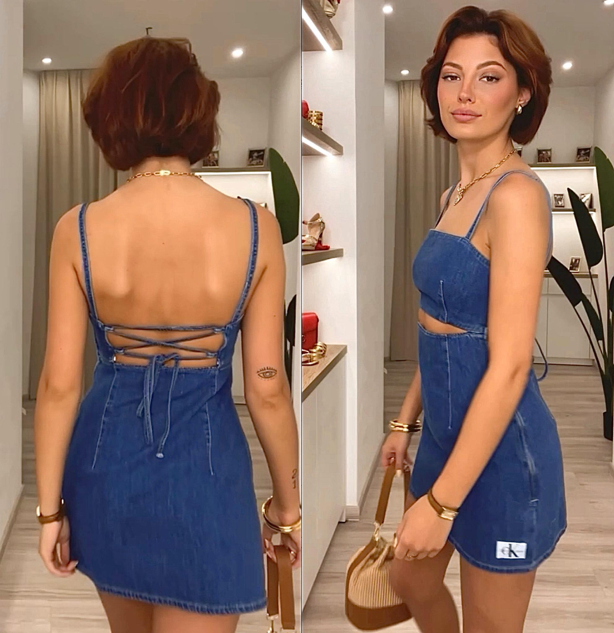 Robe LACEY Calvin Klein