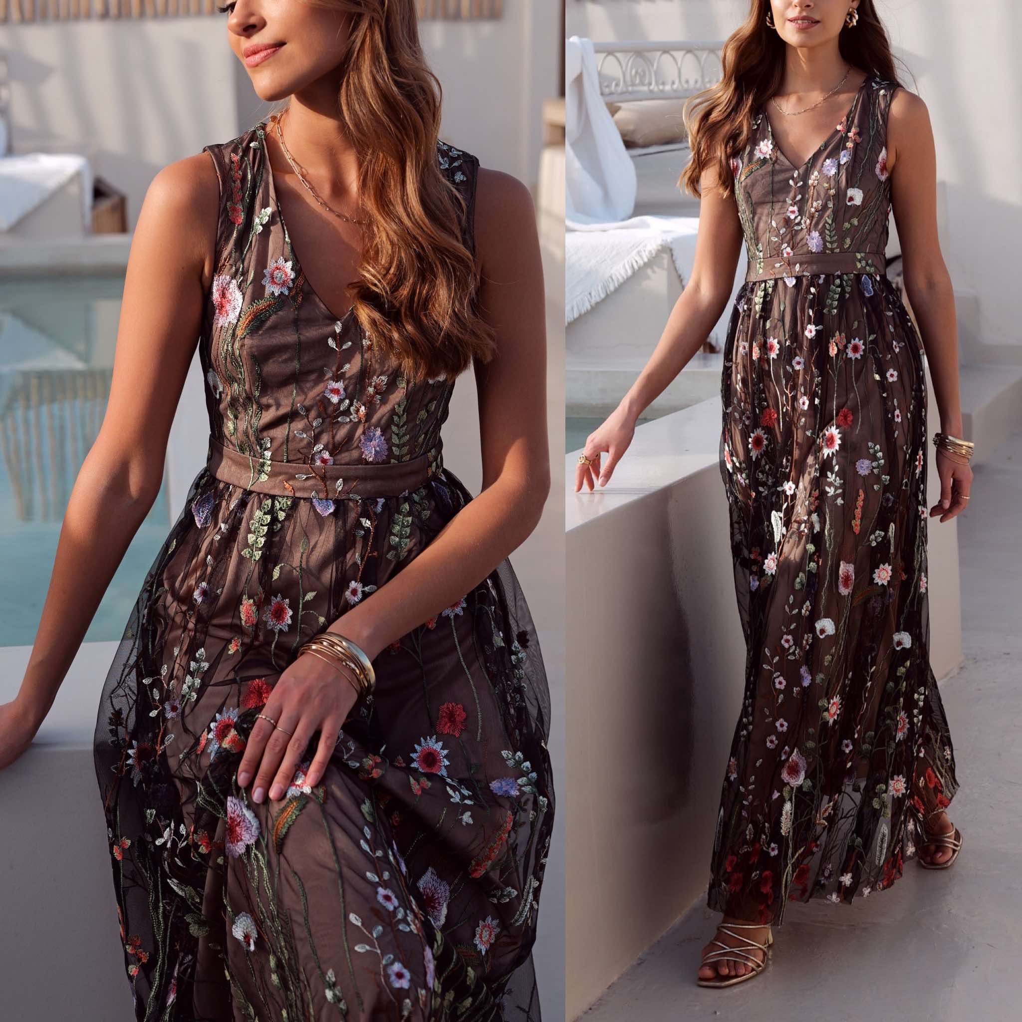 Robe FLORALYA