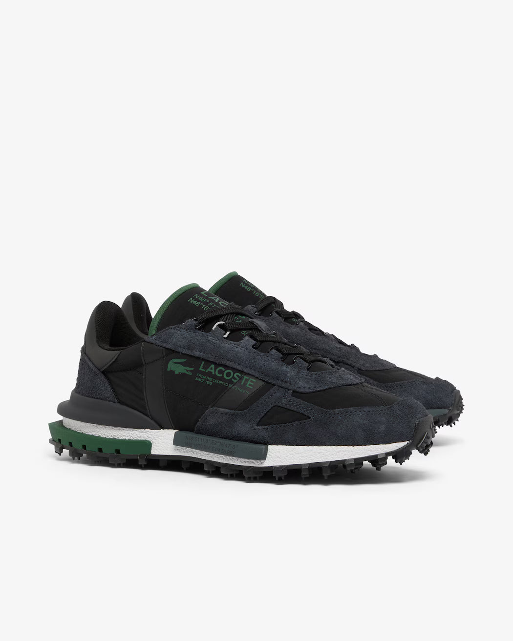 Baskets Elite Active Lacoste – Noir/Blanc