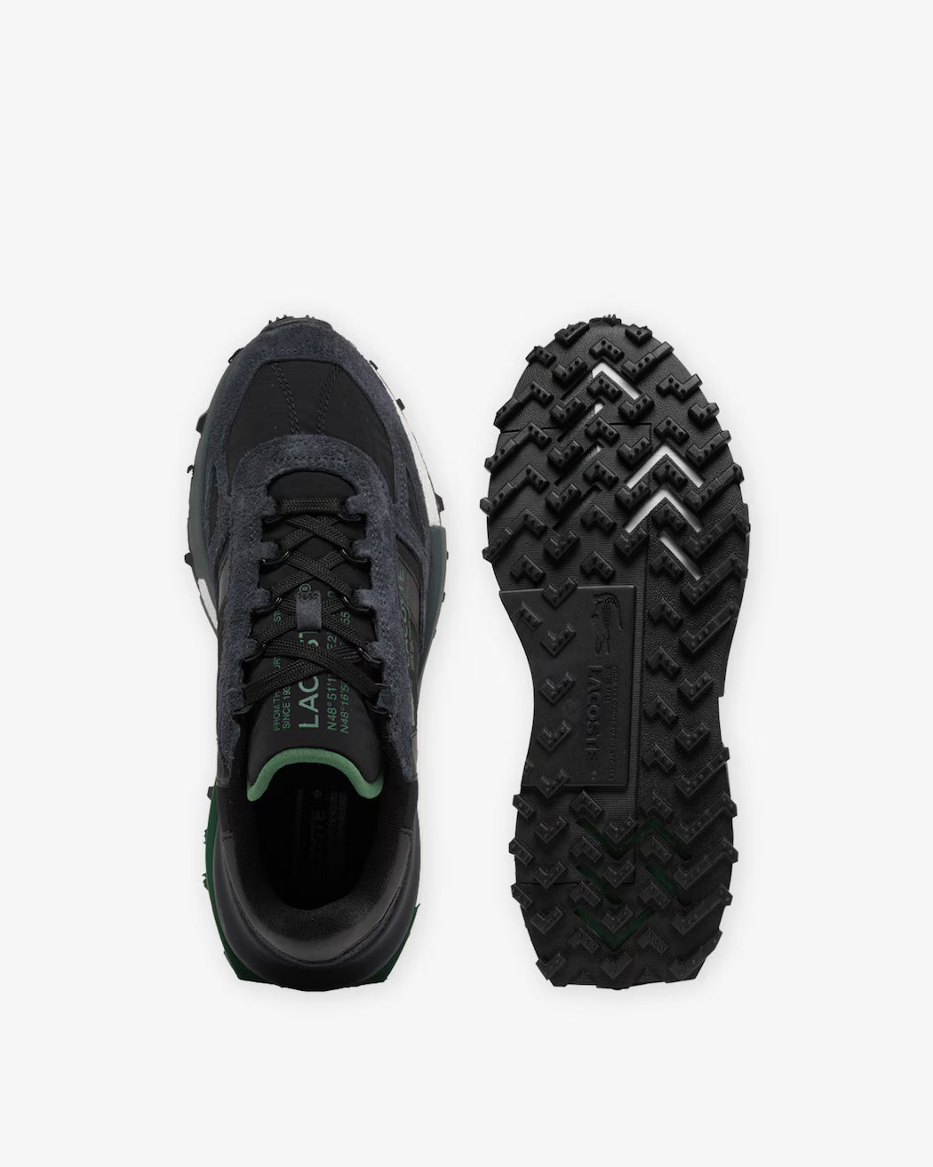 Baskets Elite Active Lacoste – Noir/Blanc