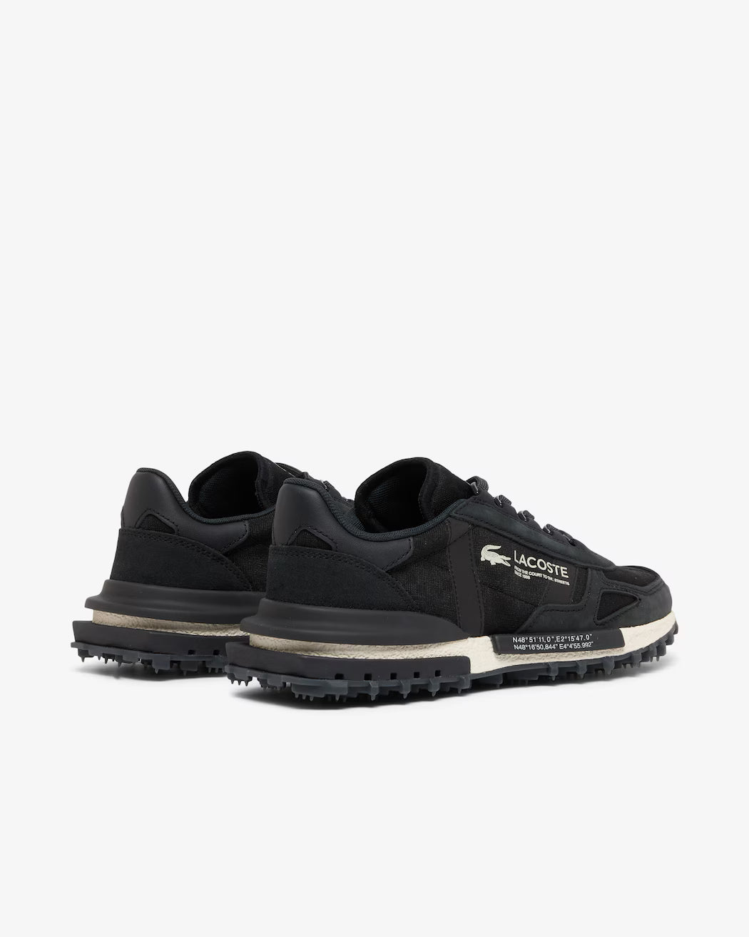 Sneakers Lacoste Elite Active – Noir & blanc cassé