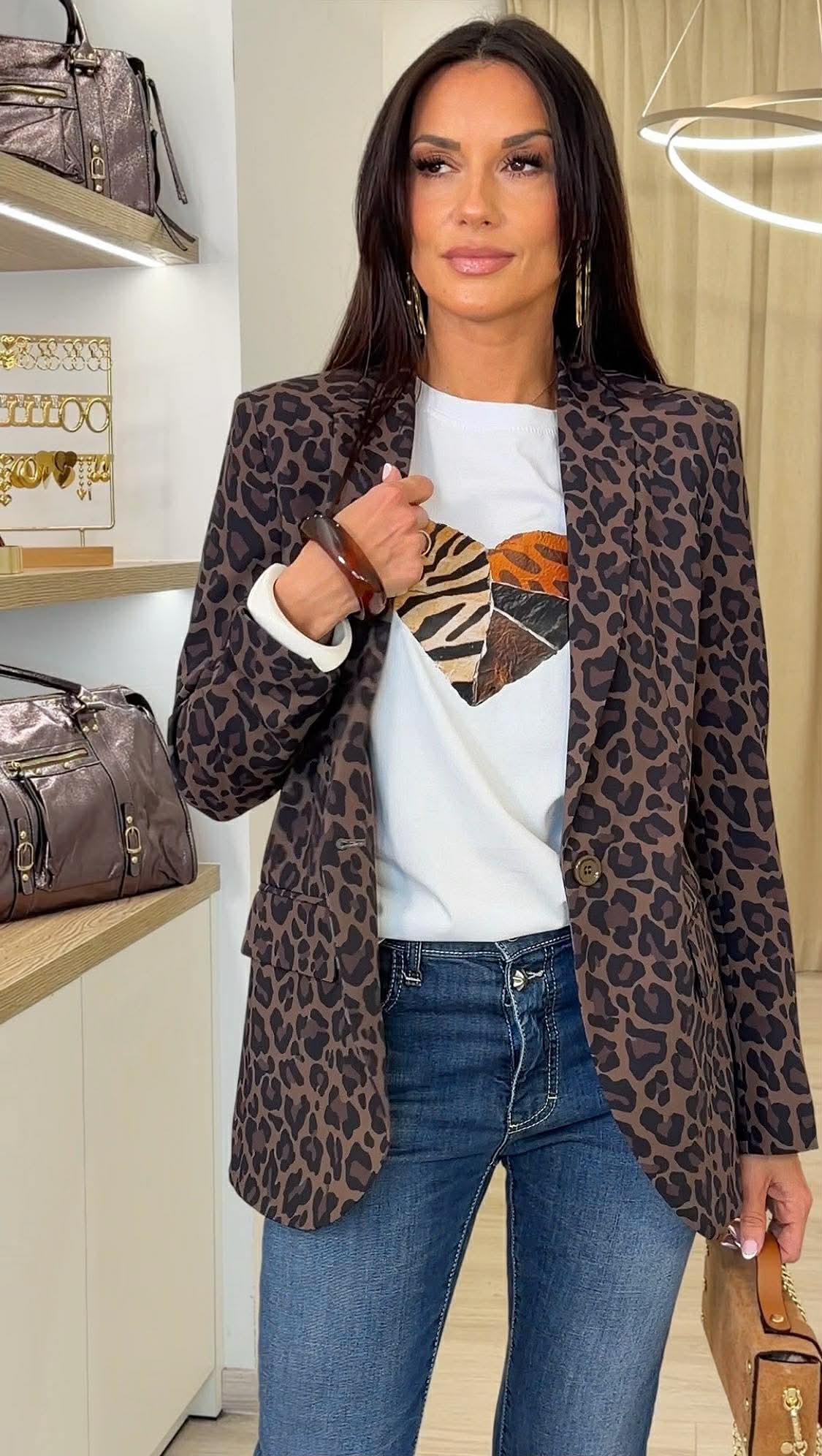 Veste LEOPINA Impérial