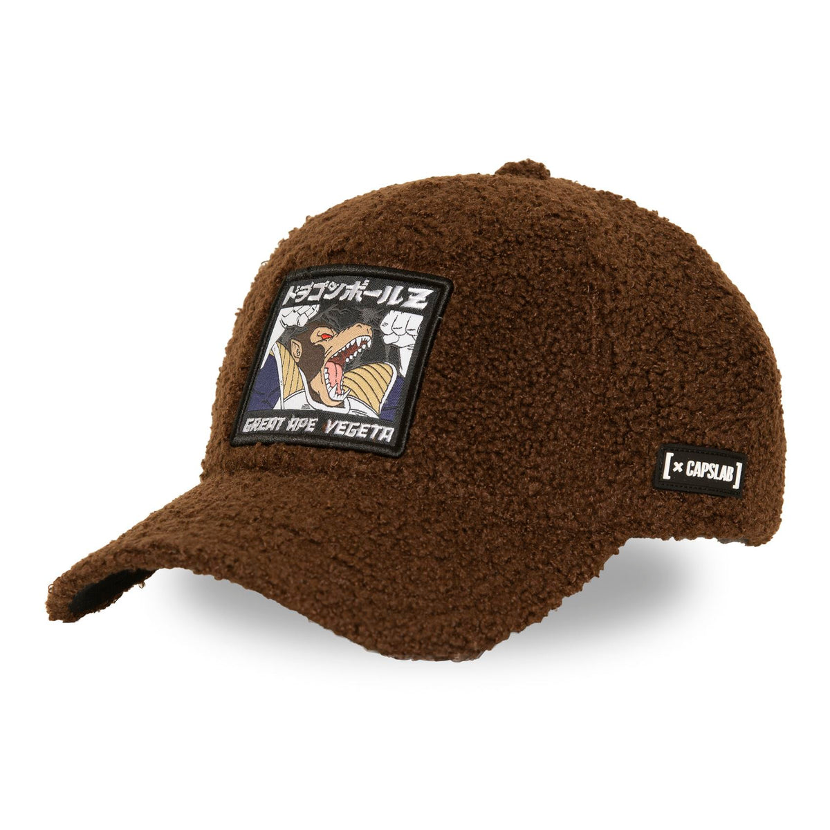 Casquette GREAT APE VEGETA moumoute marron – CL/DBZ12