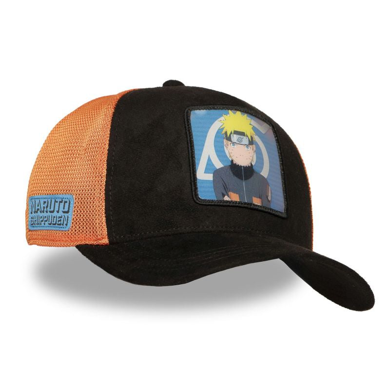 Casquette NARUTO patch lenticulaire noire et orange – CL/NS5