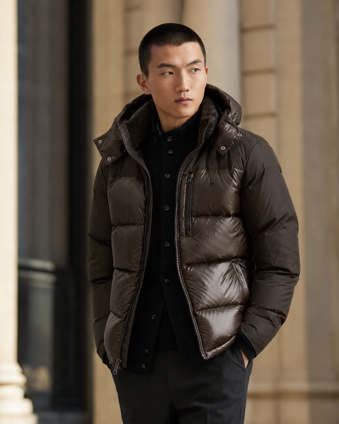 Doudoune homme MARLY – Ralph Lauren – Marron