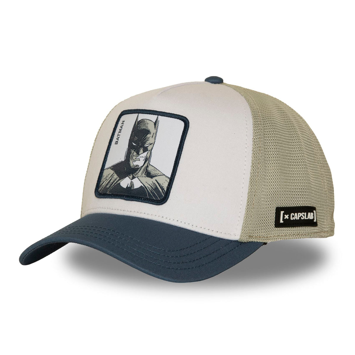 Casquette BATMAN trucker beige et bleu – CL/DC12