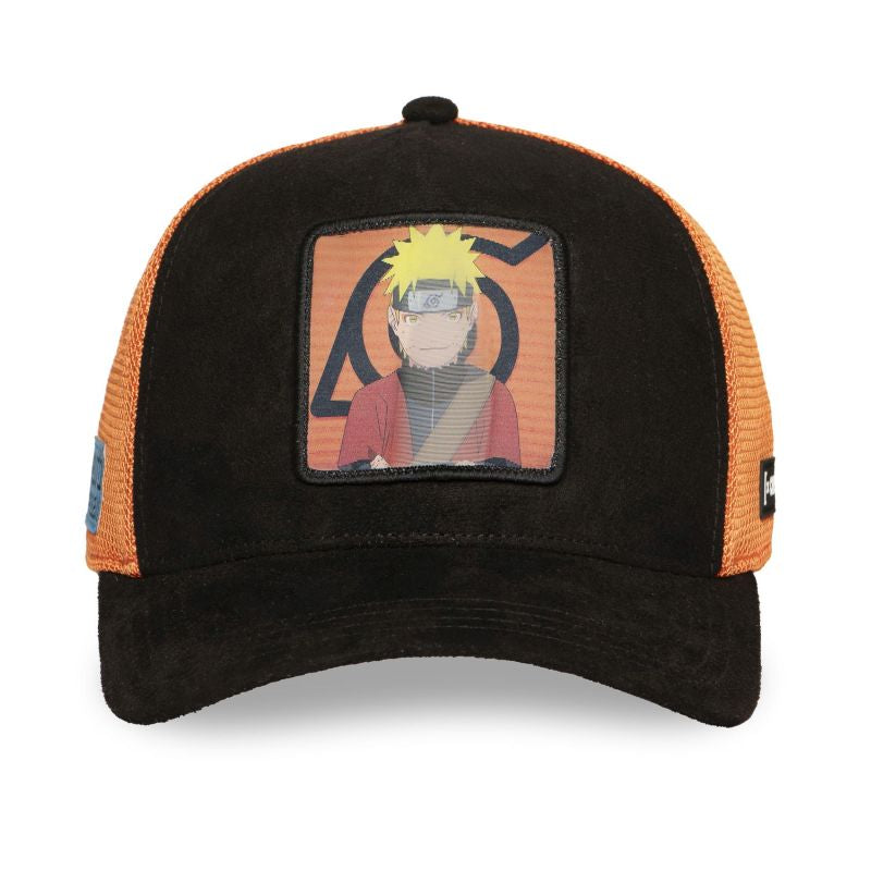 Casquette NARUTO patch lenticulaire noire et orange – CL/NS5