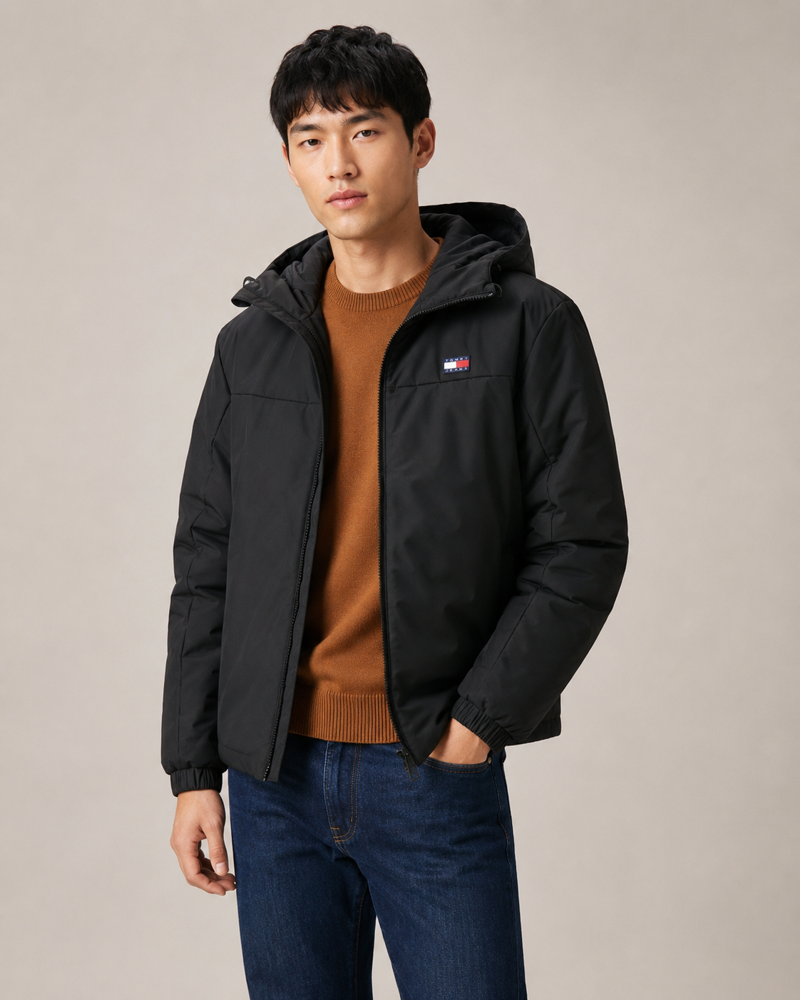 Veste homme BREAKER – Tommy Jeans – Noir