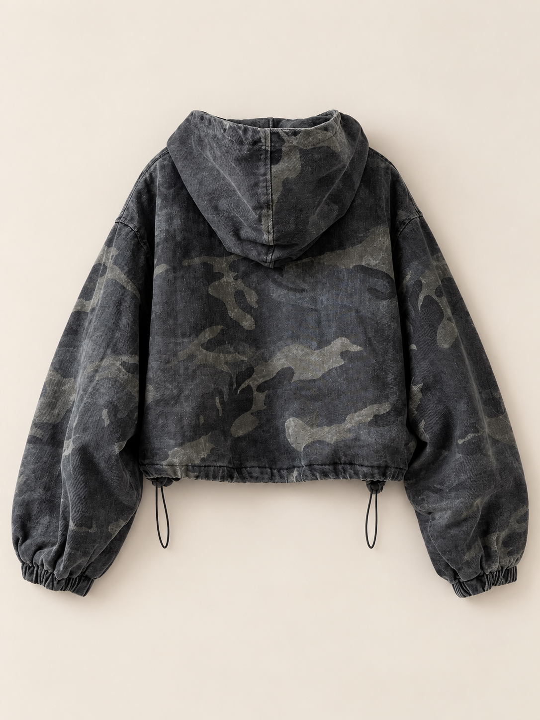 Veste NÉRINA camouflage à capuche – WH26609