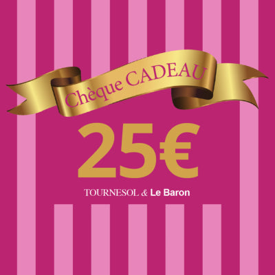 Chèque Cadeau Tournesol - 25€
