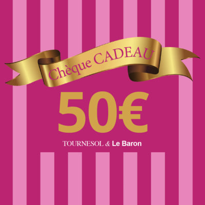 Chèque Cadeau Tournesol - 50€
