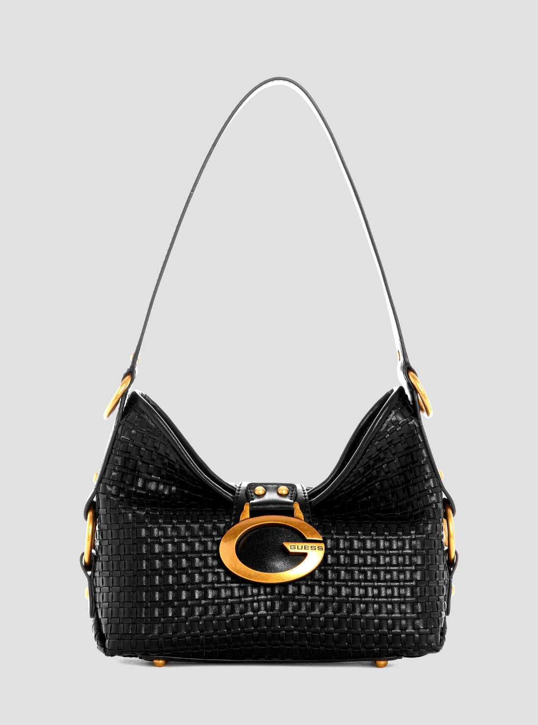 Sac bandoulière Guess Camden Mini noir – vue de face