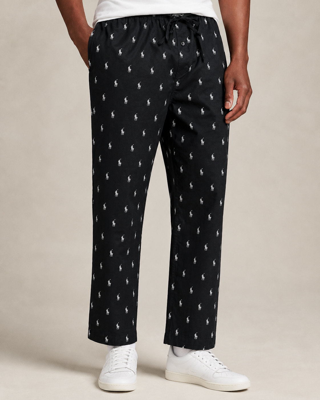 Pantalon Gustave Ralph Lauren noir – vue avant