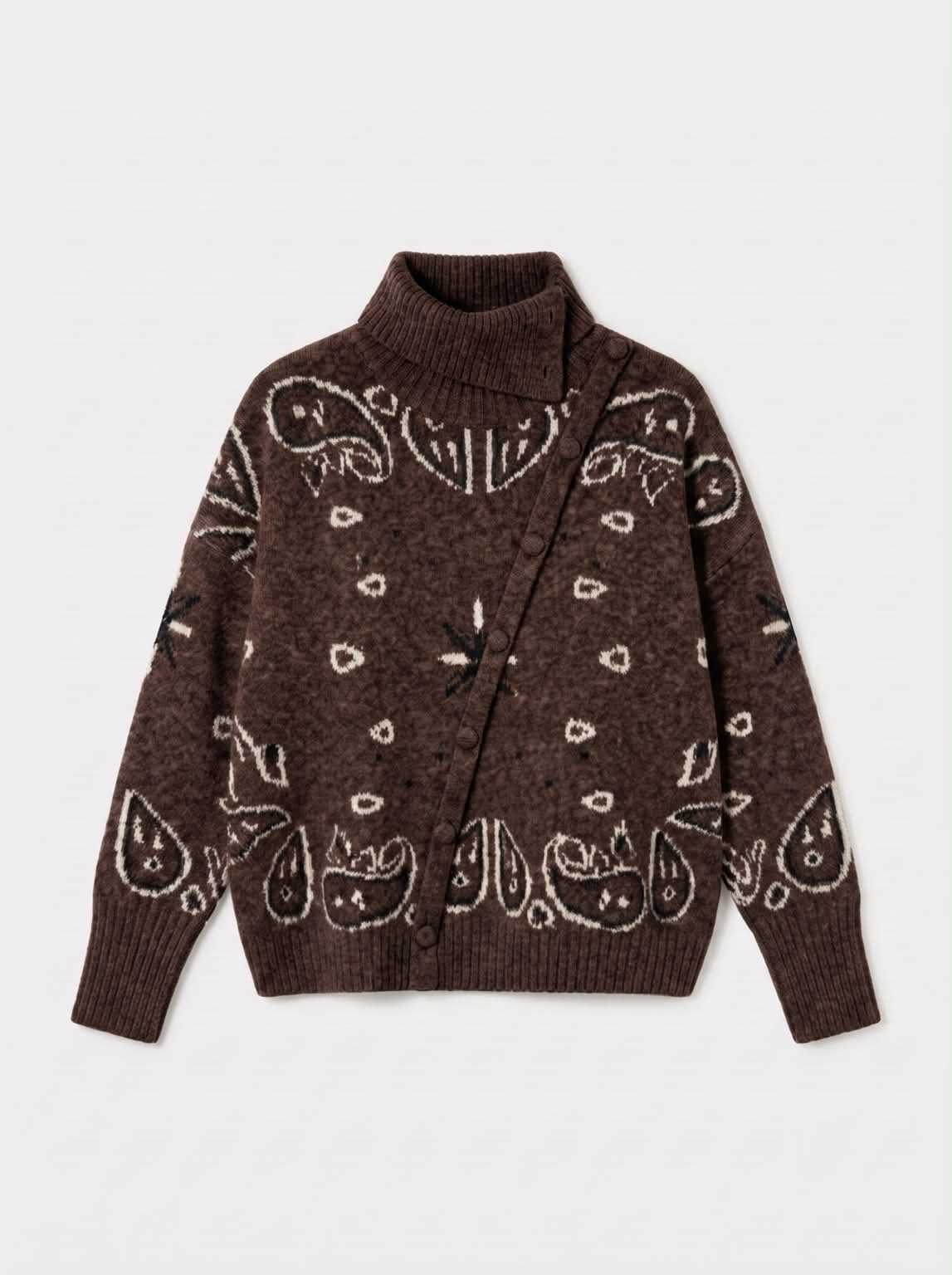 Pull ML20 chocolat à plat