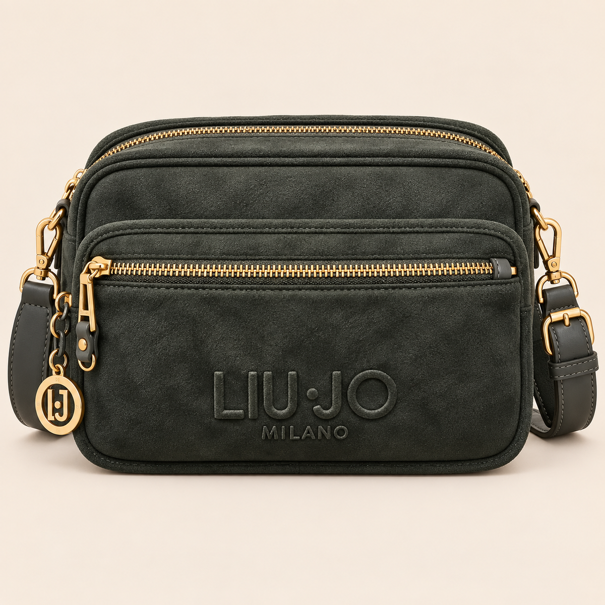 Sac Ageni camera case vert forêt Liu Jo – vue de face