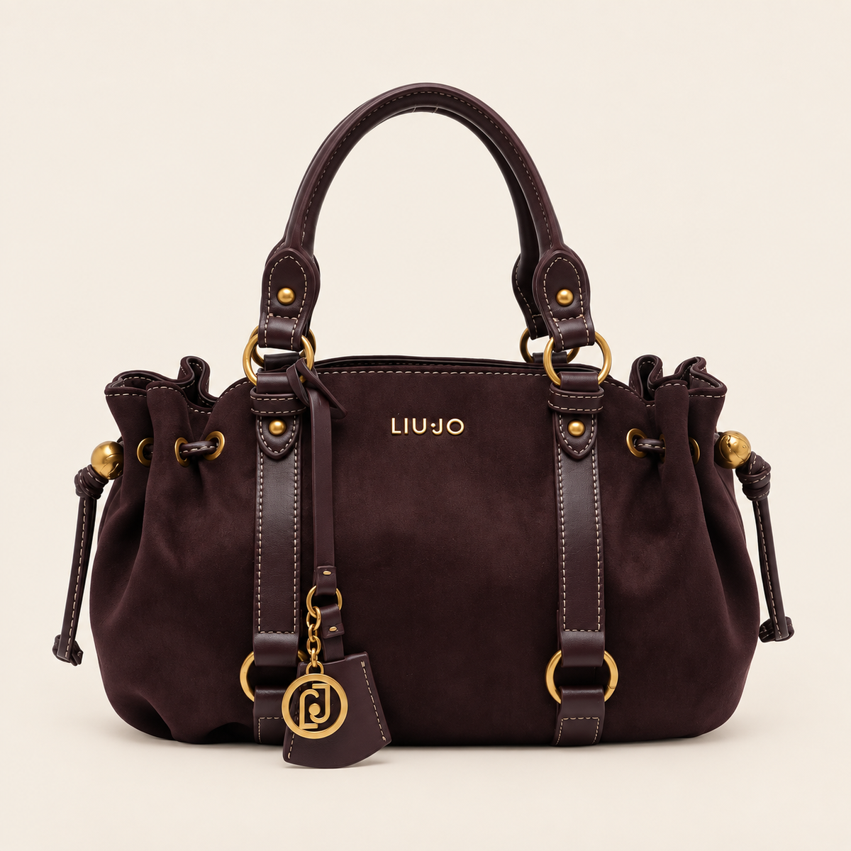 Sac Gerona bordeaux aubergine – vue face