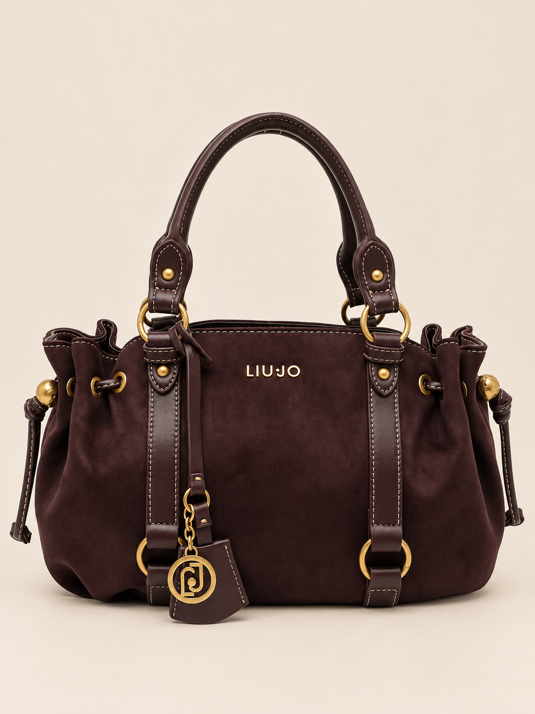 Sac Gerona bordeaux aubergine – détail