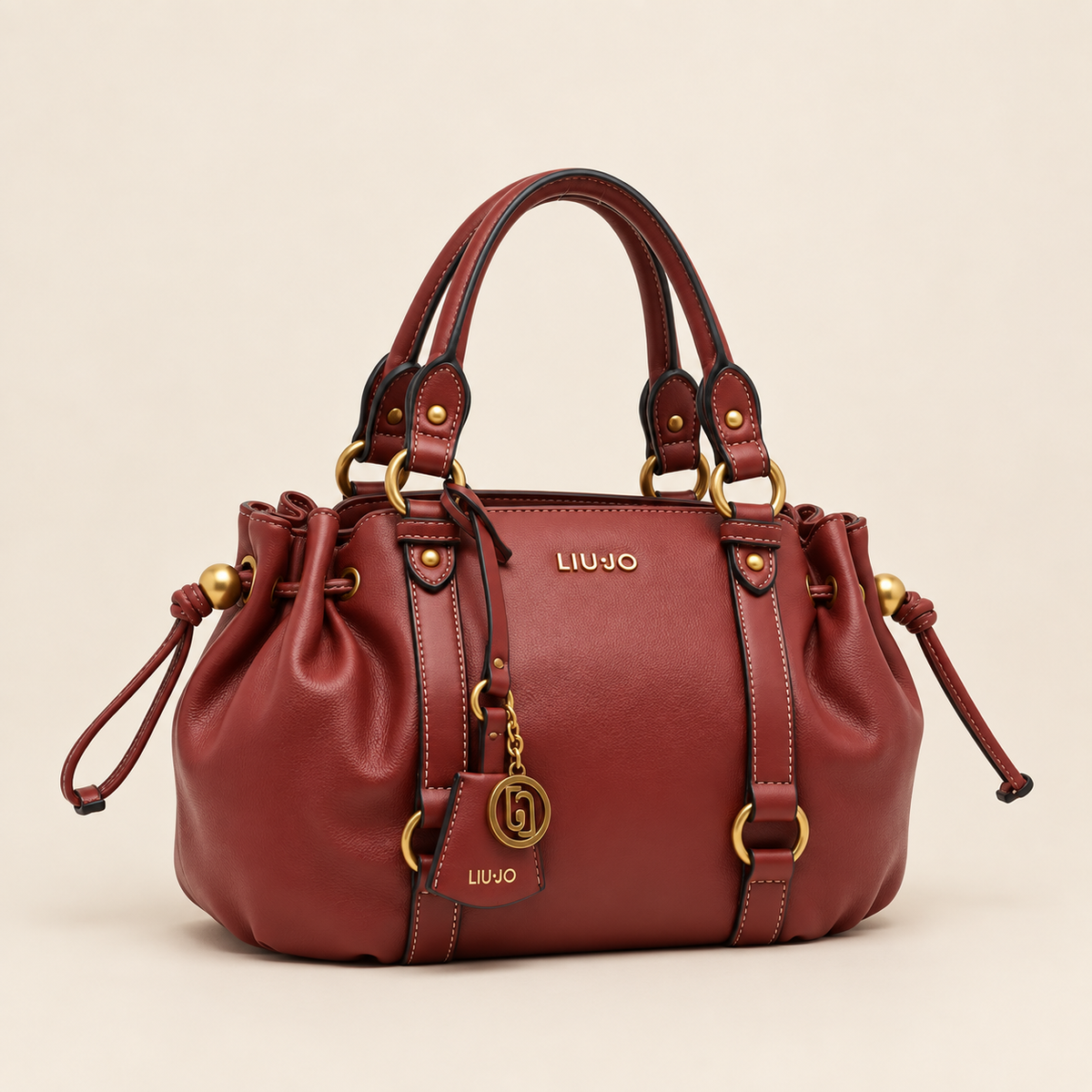 Sac Gerona rouge brique – vue trois-quarts