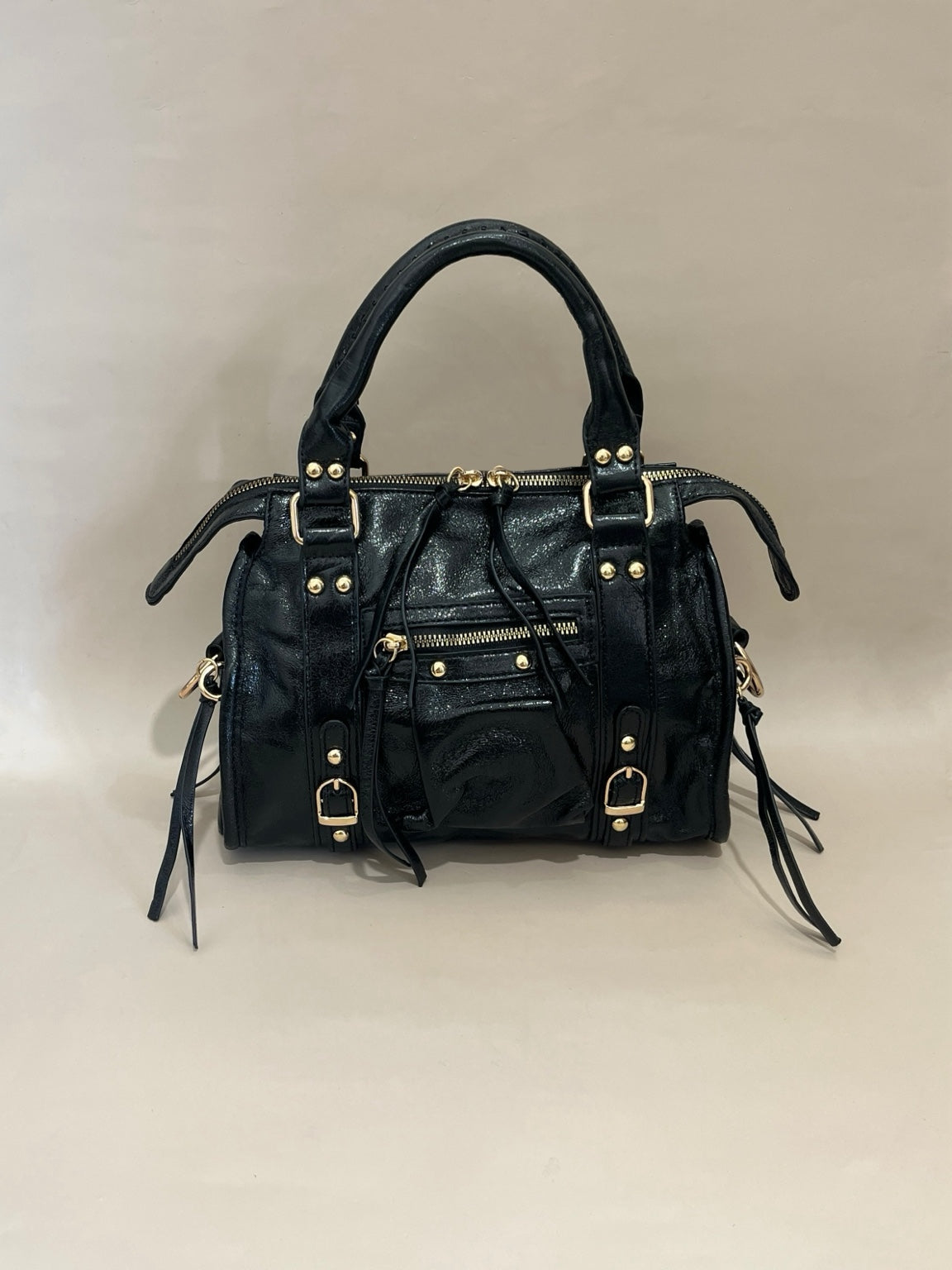 Sac petit format noir brillant référence 1335 88308